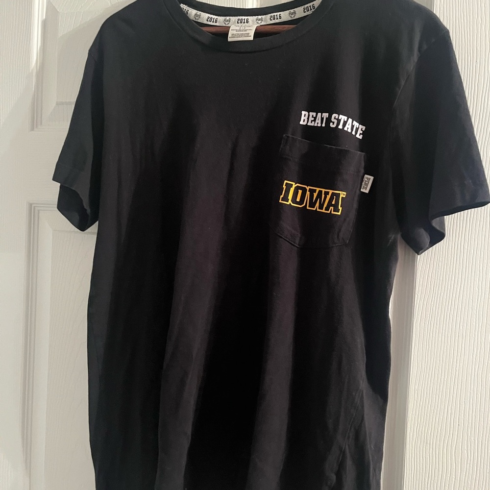 Victoria's Secret Black Short Sleeve Tee